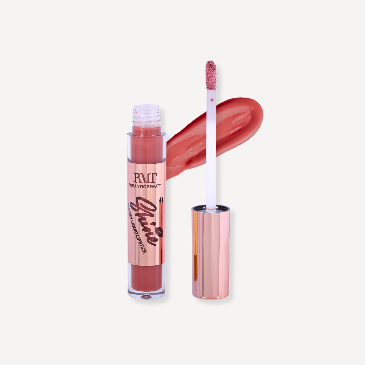Shine Glossy Liquid Lipstick (Nude Tone)